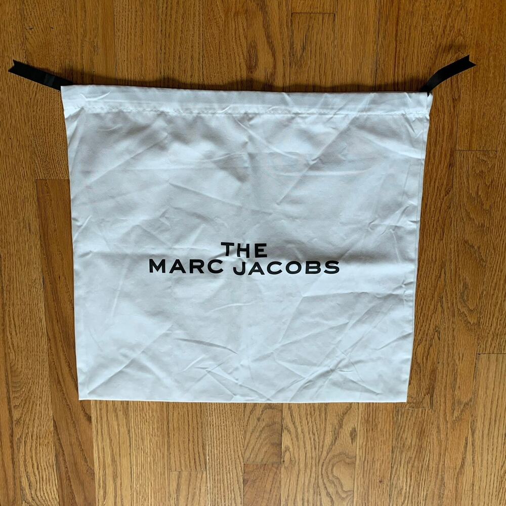 Womens The Marc Jacobs Large Dust Bag White EUC!